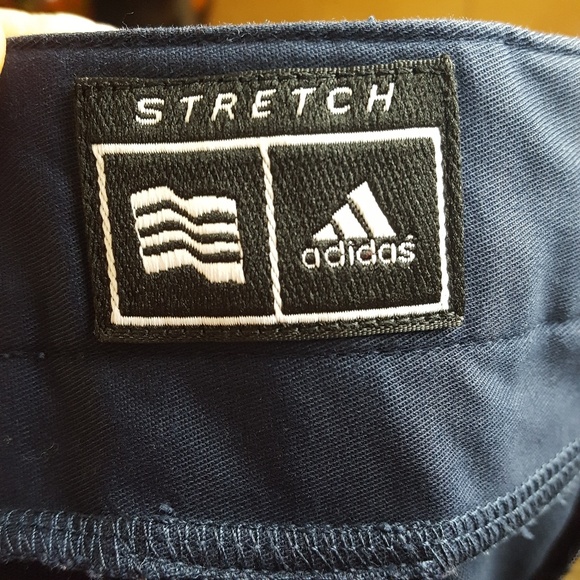 Adidas Stretch Sport Golf Tennis Skort Navy Sz 10 - Picture 2 of 8